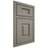 Shiloh Cabinetry Beaded Inset Hamlin Maple Plain Cut Thyme Door