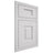 Shiloh Cabinetry Beaded Inset Hamlin Paintable Arctic Door