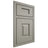 Shiloh Cabinetry Beaded Inset Hamlin Paintable Evergreen Fog Door