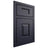 Shiloh Cabinetry Beaded Inset Hamlin Paintable Hale Navy Door