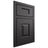 Shiloh Cabinetry Beaded Inset Hamlin Paintable Iron Ore Door