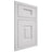 Shiloh Cabinetry Beaded Inset Hamlin Paintable Pure White Door