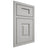 Shiloh Cabinetry Beaded Inset Hamlin Paintable Unusual Gray Door