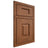 Shiloh Cabinetry Beaded Inset Hamlin Red Oak Plain Cut Braun Door