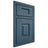 Shiloh Cabinetry Beaded Inset Hamlin Red Oak Plain Cut Hudson Door