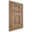 Shiloh Cabinetry Beaded Inset Hamlin White Oak Quarter Sawn Natural Door
