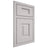 Shiloh Cabinetry Beaded Inset Hamlin White Oak Rift Cut Cotton Door
