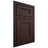 Shiloh Cabinetry Beaded Inset Hanover Alder Plain Cut Bistre Door