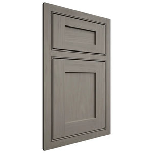 Shiloh Cabinetry Beaded Inset Hanover Cherry Plain Cut Thyme Door