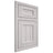 Shiloh Cabinetry Beaded Inset Hanover Hickory Plain Cut Cotton Door