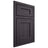 Shiloh Cabinetry Beaded Inset Hanover Hickory Plain Cut Harbor Door