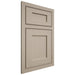 Shiloh Cabinetry Beaded Inset Hanover Maple Plain Cut Pebble Door