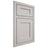 Shiloh Cabinetry Beaded Inset Hanover Paintable Amazing Gray Door