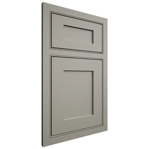 Shiloh Cabinetry Beaded Inset Hanover Paintable Evergreen Fog Door