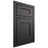 Shiloh Cabinetry Beaded Inset Hanover Paintable Iron Ore Door