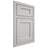 Shiloh Cabinetry Beaded Inset Hanover Paintable Mindful Gray Door