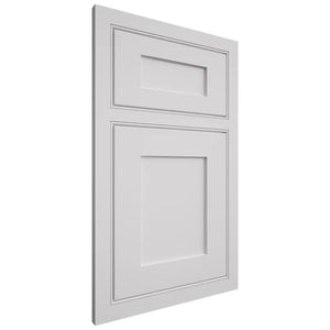 Shiloh Cabinetry Beaded Inset Hanover Paintable Polar Door