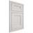 Shiloh Cabinetry Beaded Inset Hanover Paintable Soft White Door