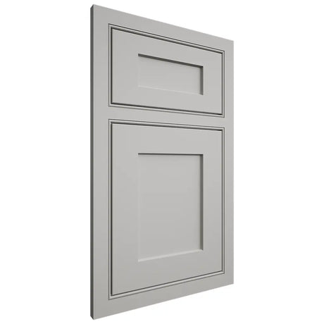 Shiloh Cabinetry Beaded Inset Hanover Paintable Unusual Gray Door