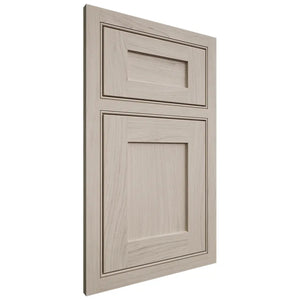 Shiloh Cabinetry Beaded Inset Hanover Poplar Plain Cut Seagull Door