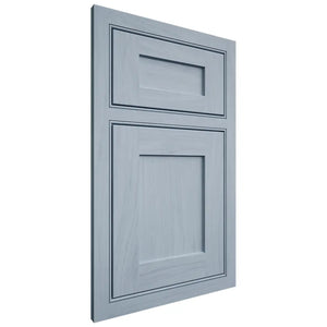 Shiloh Cabinetry Beaded Inset Hanover Poplar Plain Cut Sky Door