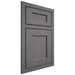 Shiloh Cabinetry Beaded Inset Hanover Red Oak Plain Cut Cadet Door