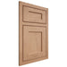 Shiloh Cabinetry Beaded Inset Hanover Red Oak Plain Cut Natural Door