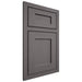 Shiloh Cabinetry Beaded Inset Hanover Walnut Plain Cut Cadet Door