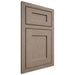 Shiloh Cabinetry Beaded Inset Hanover White Oak Plain Cut Almond Door