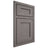 Shiloh Cabinetry Beaded Inset Hanover White Oak Plain Cut Flagstone Door