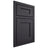 Shiloh Cabinetry Beaded Inset Hanover White Oak Plain Cut Harbor Door