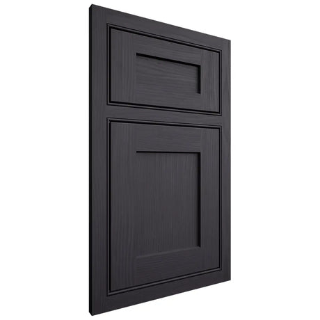 Shiloh Cabinetry Beaded Inset Hanover White Oak Plain Cut Harbor Door