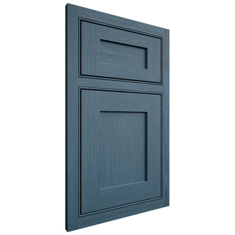 Shiloh Cabinetry Beaded Inset Hanover White Oak Plain Cut Hudson Door