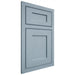 Shiloh Cabinetry Beaded Inset Hanover White Oak Plain Cut Sky Door