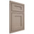 Shiloh Cabinetry Beaded Inset Hanover White Oak Plain Cut Whitewash Door