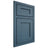 Shiloh Cabinetry Beaded Inset Hanover White Oak Quarter Sawn Hudson Door
