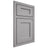 Shiloh Cabinetry Beaded Inset Hanover White Oak Quarter Sawn Stratus Door