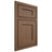 Shiloh Cabinetry Beaded Inset Hanover White Oak Rift Cut Autumn Door