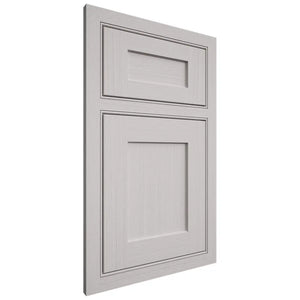 Shiloh Cabinetry Beaded Inset Hanover White Oak Rift Cut Cotton Door