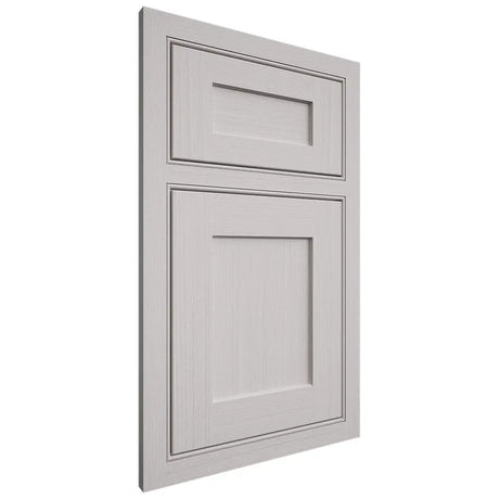 Shiloh Cabinetry Beaded Inset Hanover White Oak Rift Cut Cotton Door
