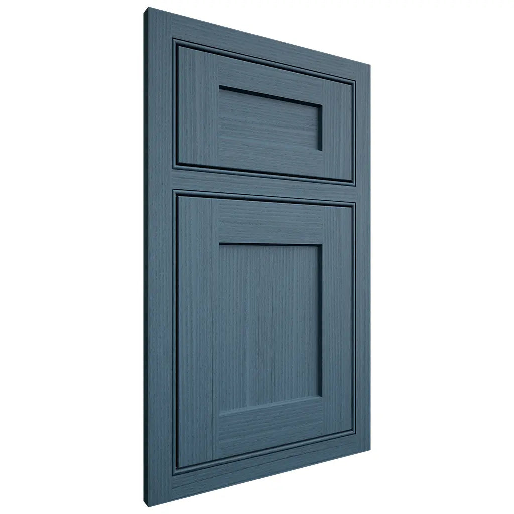 Shiloh Cabinetry Beaded Inset Hanover White Oak Rift Cut Hudson Door