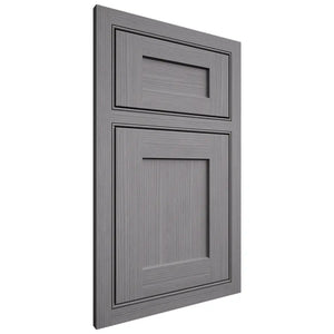Shiloh Cabinetry Beaded Inset Hanover White Oak Rift Cut Sterling Door