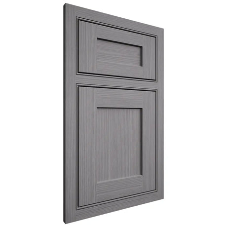 Shiloh Cabinetry Beaded Inset Hanover White Oak Rift Cut Sterling Door
