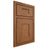 Shiloh Cabinetry Beaded Inset Hartford Cherry Plain Cut Coffee Door