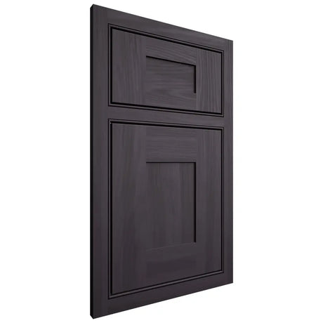 Shiloh Cabinetry Beaded Inset Hartford Hickory Plain Cut Harbor Door