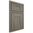 Shiloh Cabinetry Beaded Inset Hartford Hickory Plain Cut Thyme Door
