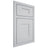 Shiloh Cabinetry Beaded Inset Hartford Paintable Niebla Azul Door