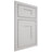 Shiloh Cabinetry Beaded Inset Hartford Paintable Repose Gray Door