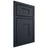 Shiloh Cabinetry Beaded Inset Hartford Poplar Plain Cut Hudson Door