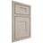 Shiloh Cabinetry Beaded Inset Hartford Poplar Plain Cut Seagull Door